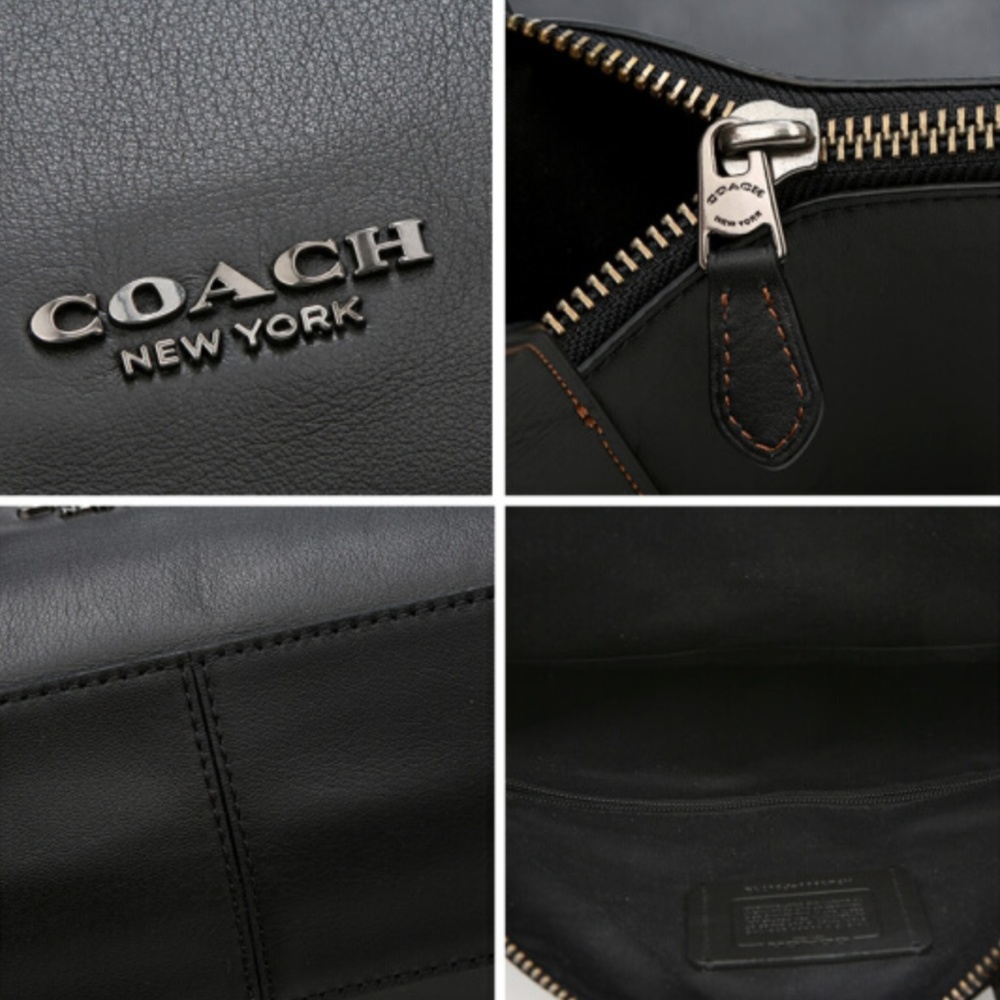 Coach Crossbody New New Men Foldover 2 Ways Busine - Picture 5 of 8